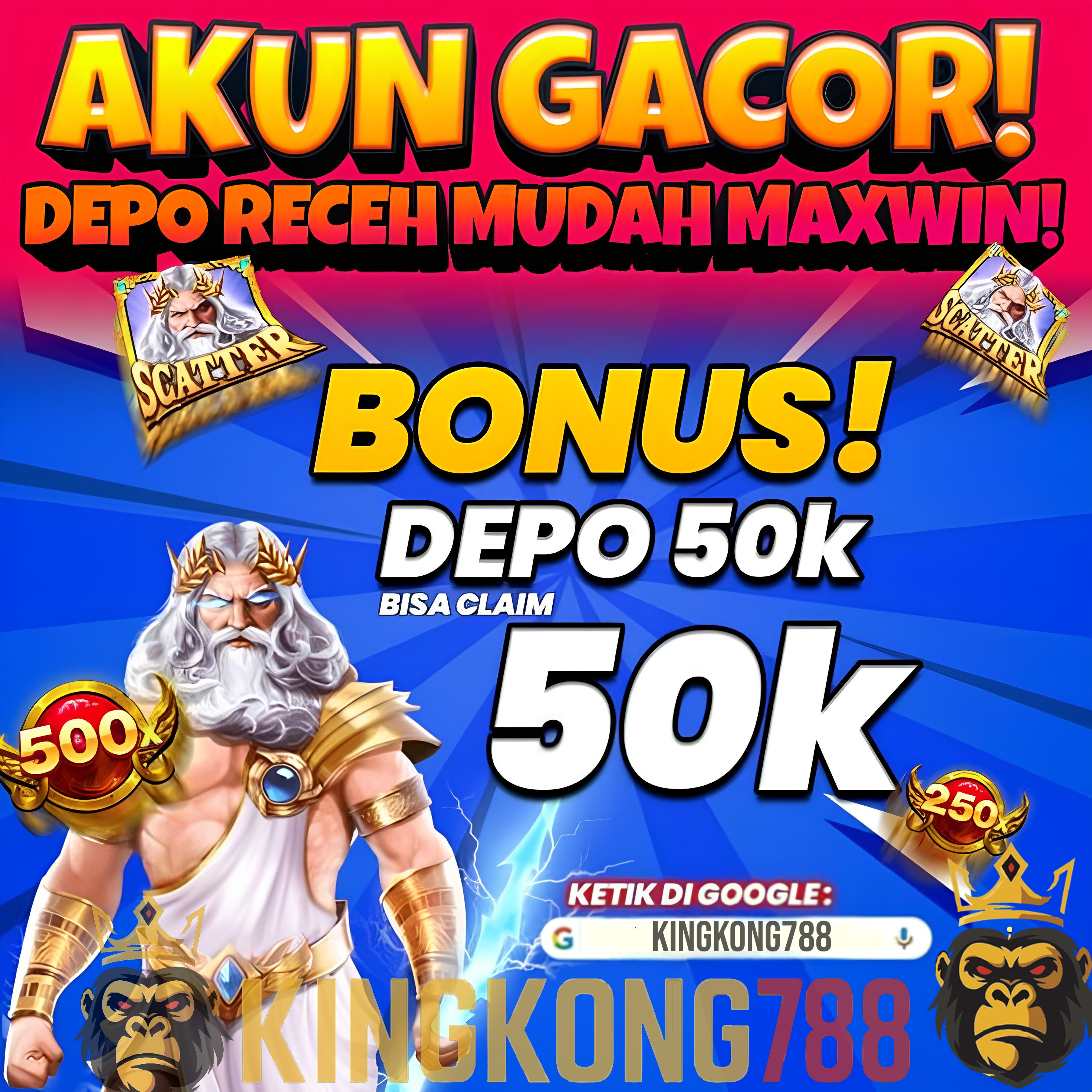 KINGKONG788 🔥 Cuma Butuh QRIS 5K! Main Slot Gacor Tanpa Potongan & Auto Maxwin Hari Ini